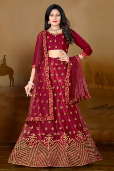 Seltos Net Lehenga Choli 01