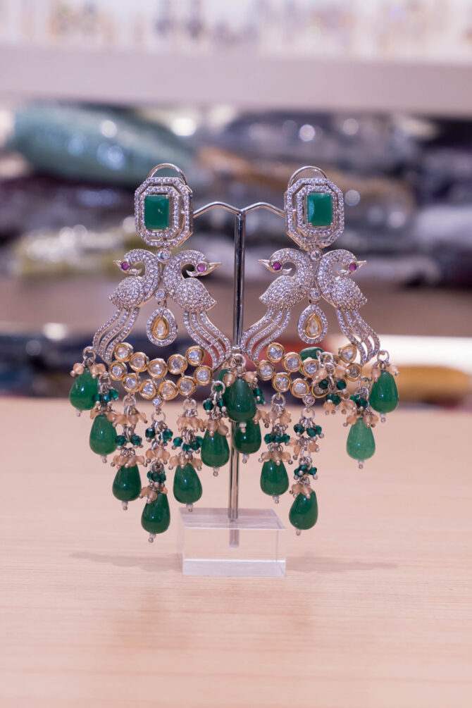 AD Kundan Earrings