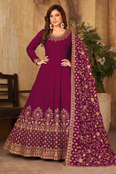 Aanaya Georgette Gown 200739E 01