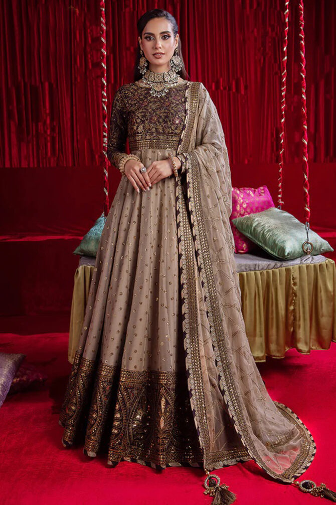 Bekhudi Luxury Cotton silk Gown 201371