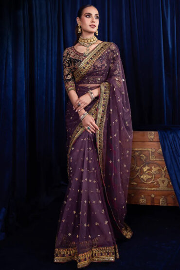 Bekhudi Luxury Net Saree