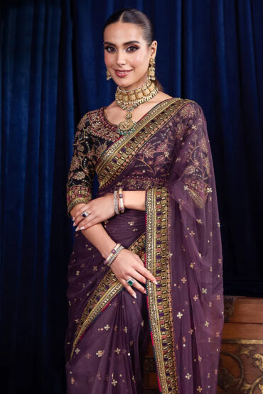 Bekhudi Luxury Net Saree