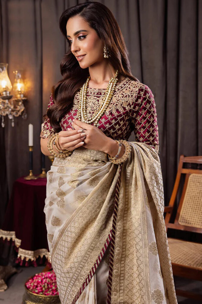 Bekhudi Luxury Woven Saree