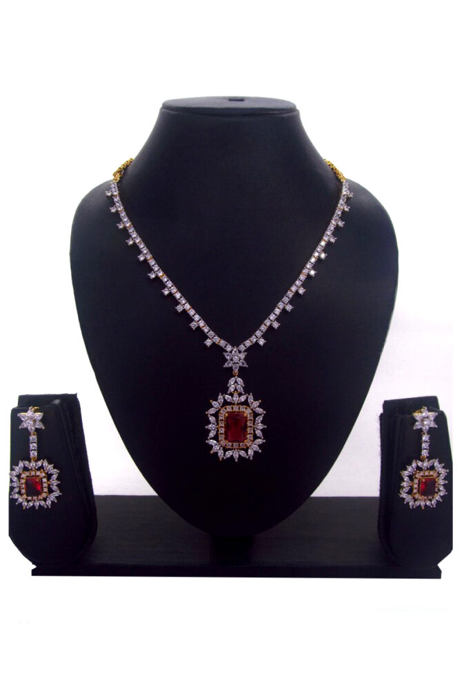 CZ Necklace Set