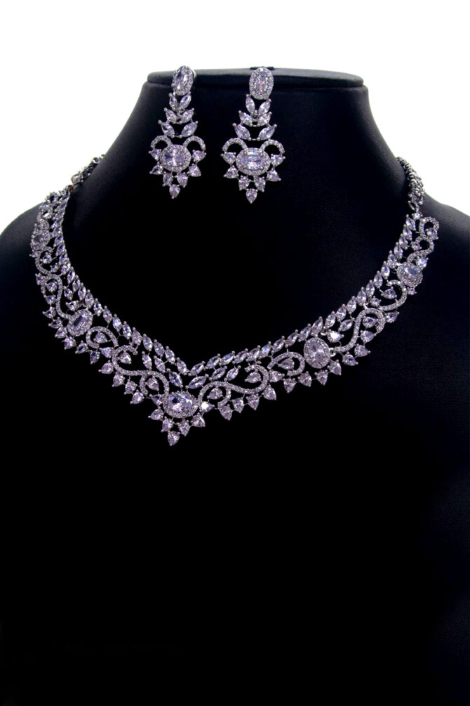 CZ Necklace Set