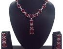 Classic Trendy Cz Necklace Set