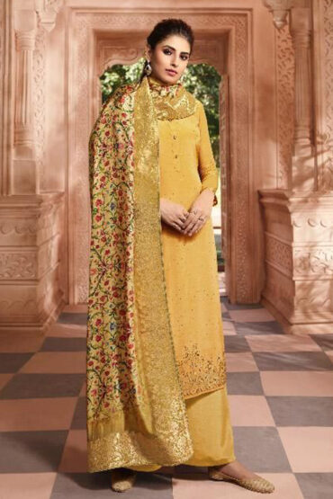 Crepe Swarovski Salwar Suit