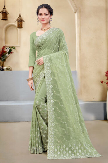 Designer Chiffon Saree