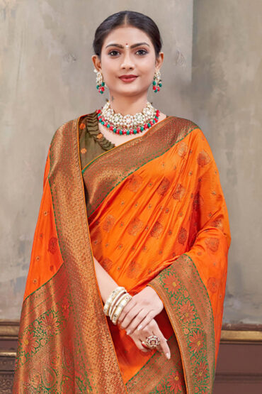 Designer Katan Silk Saree 600287 02