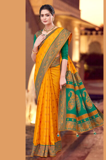 Designer Katan Silk Saree 600296 01