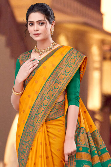 Designer Katan Silk Saree 600296 02