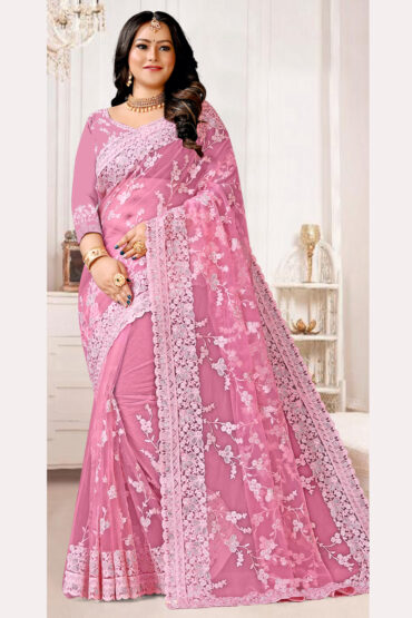 Designer Net Saree