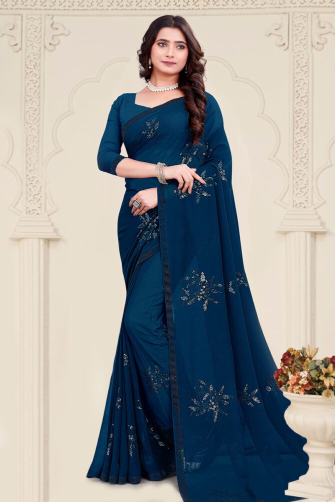 Designer Georgette Saree