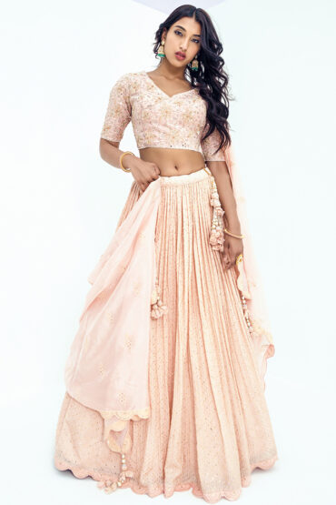 Embroidery Work Viscose Lehenga Choli 201354 01