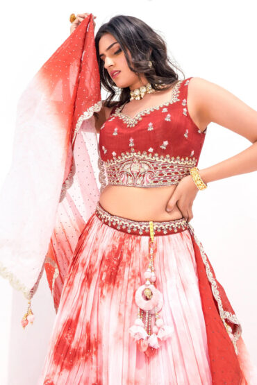 Embroidery Work Viscose Lehenga Choli 201355 02