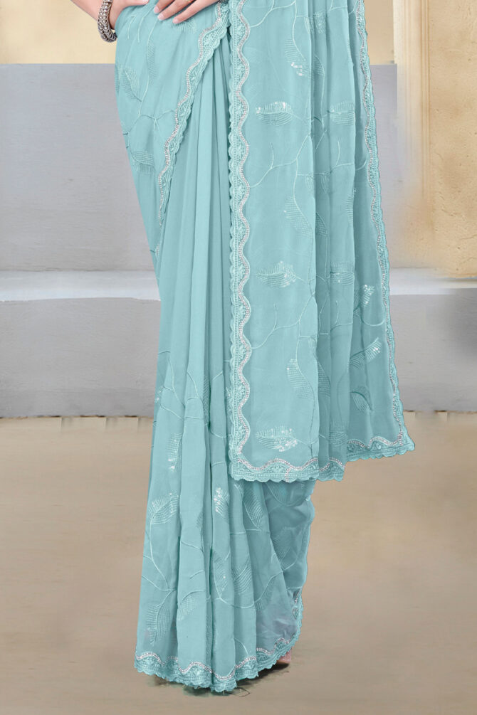 Georgette Designer Saree