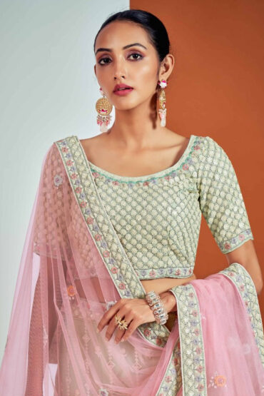 Georgette Lehenga Choli 201033 02