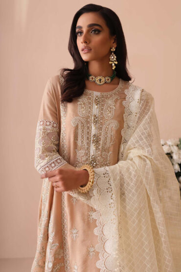 Embroidered Khaddi Salwar Suit