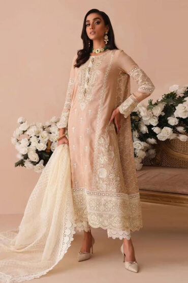 Embroidered Khaddi Salwar Suit