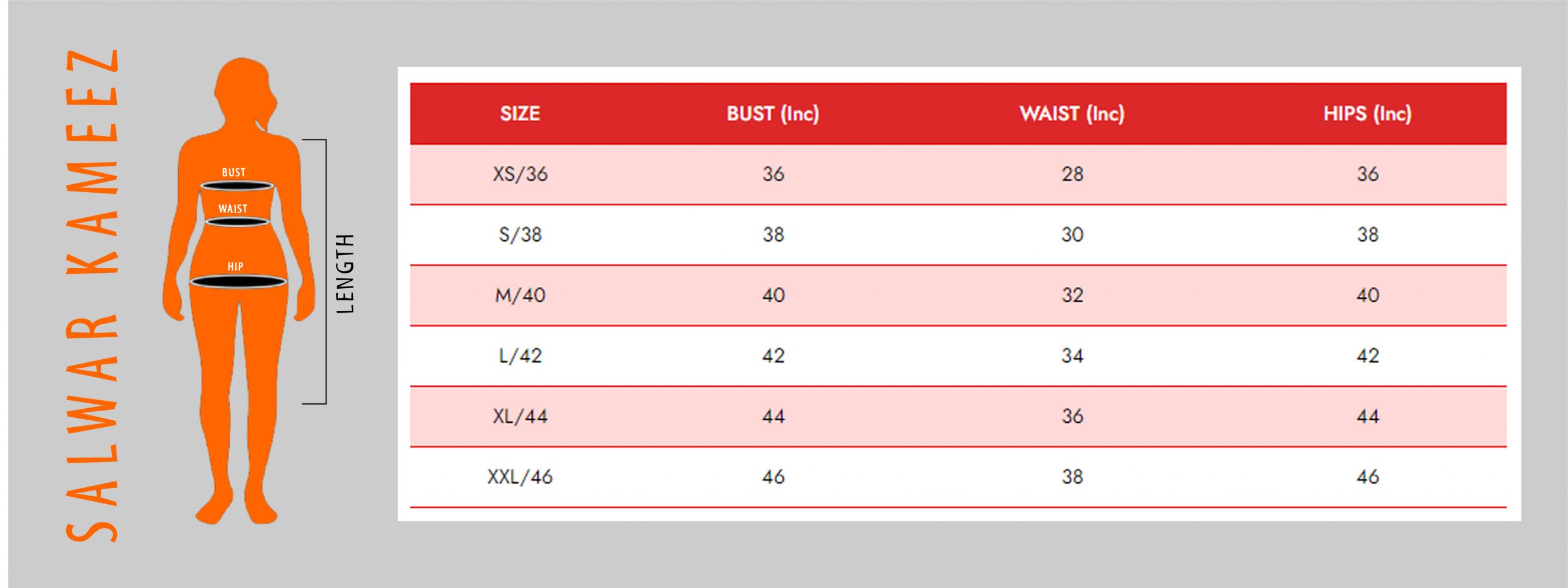 Size Guide