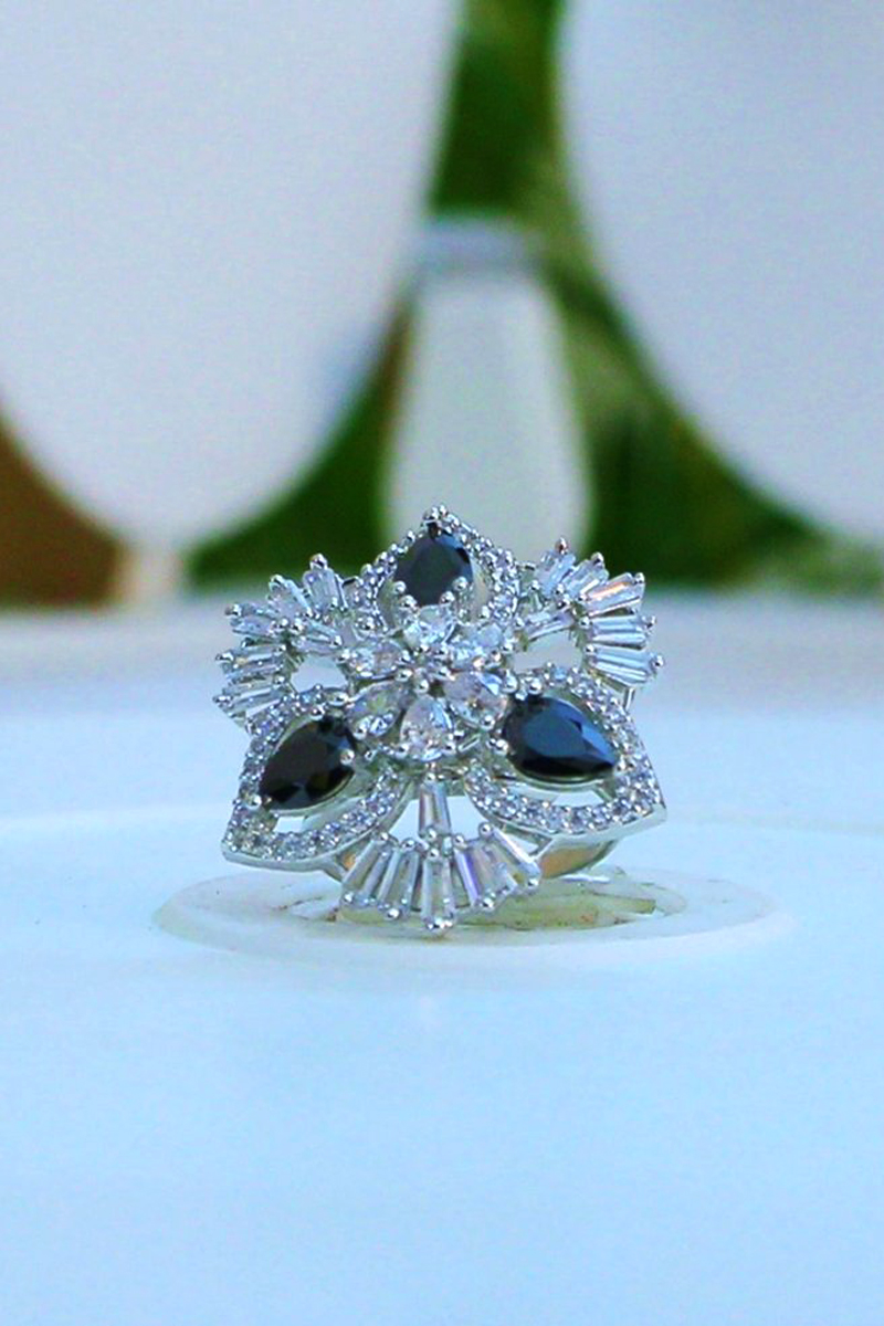 CZ Finger Ring