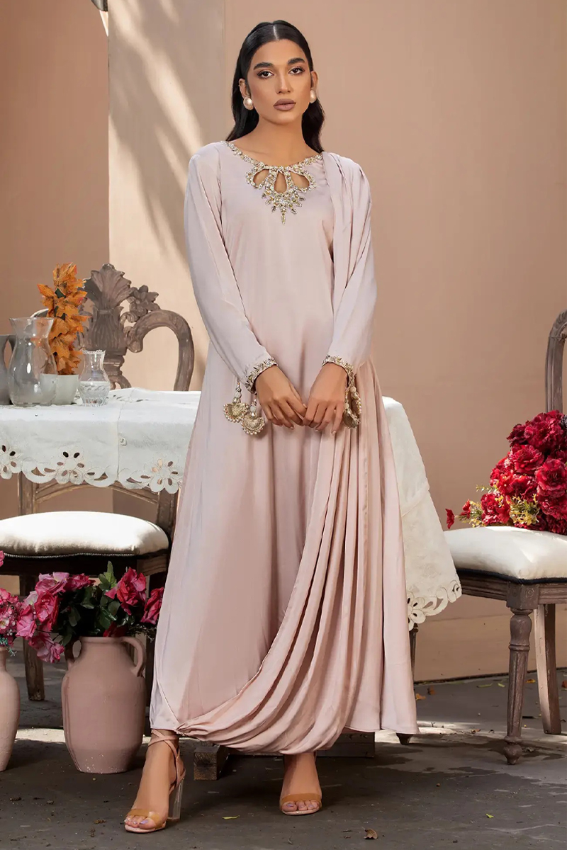 Laira Gown In Charmeuse Silk