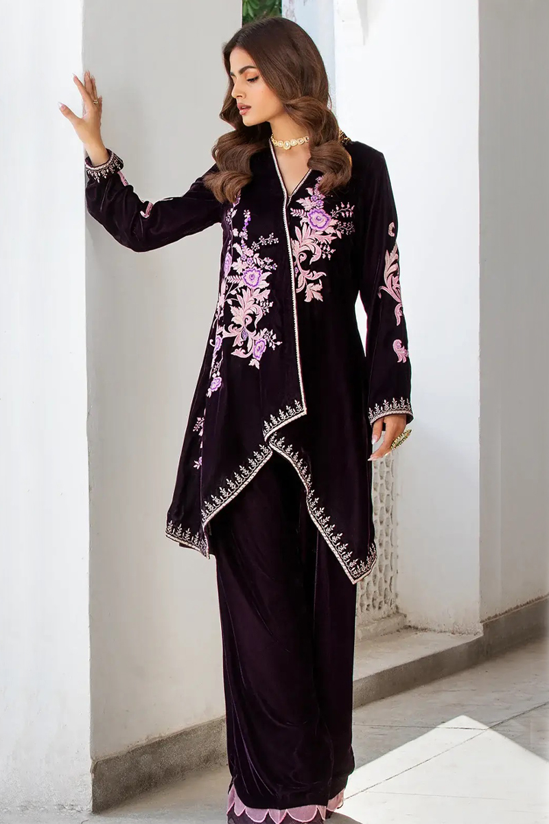 Raha Salwar Kameez In Velvet