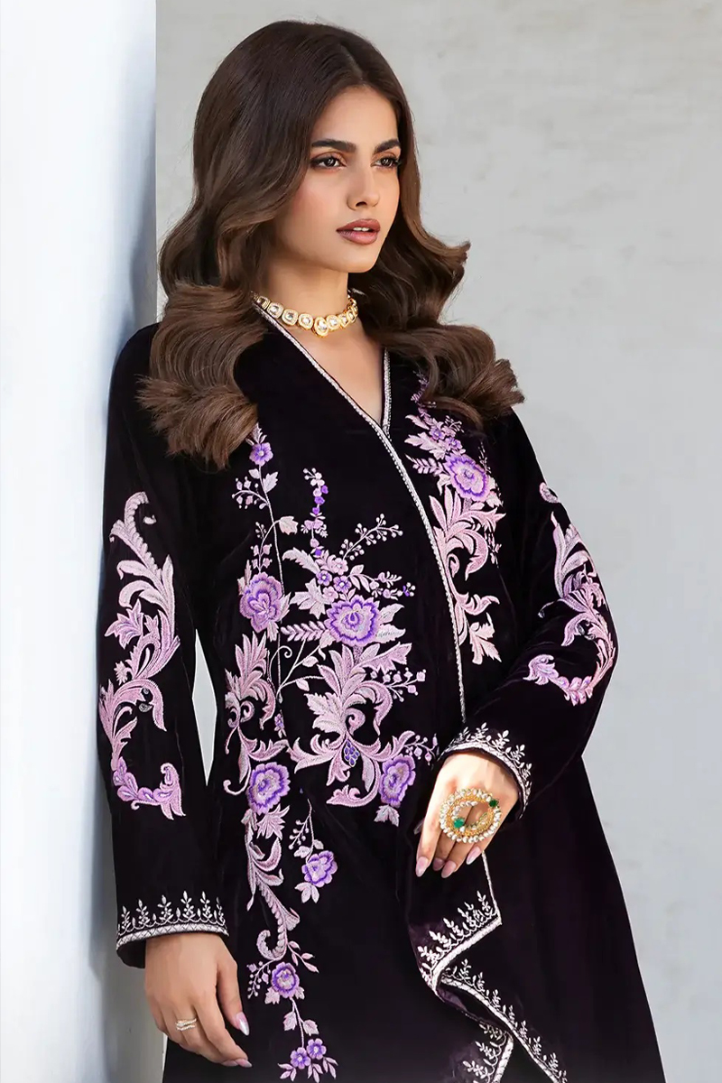 Raha Salwar Kameez In Velvet