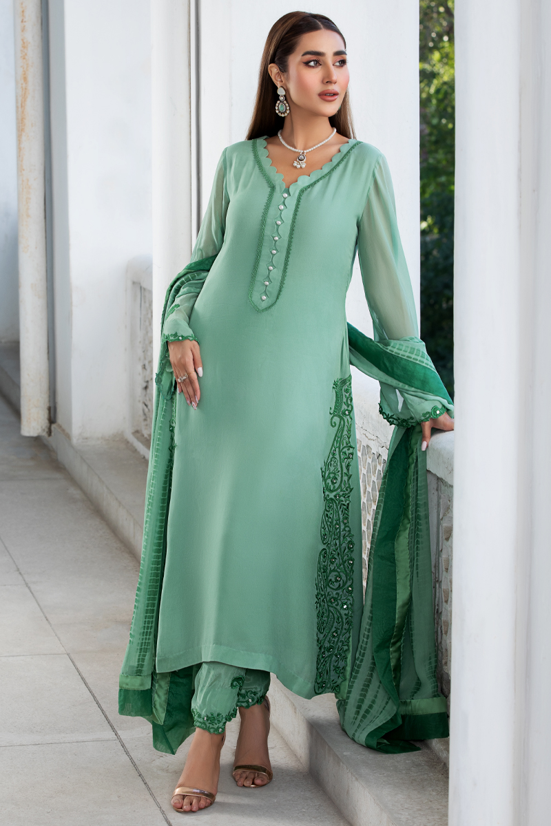 Yashal Salwar Kameez In Chiffon