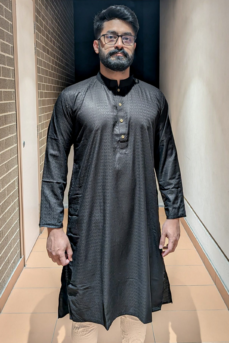 Stunning Punjabi In Black