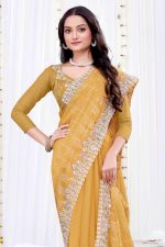 Designer Chiffon Saree 600143 02