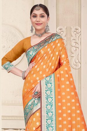 Designer Katan Silk Saree 600273 02