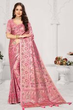 Designer Silk Saree Stone Work In Purple 600469 01