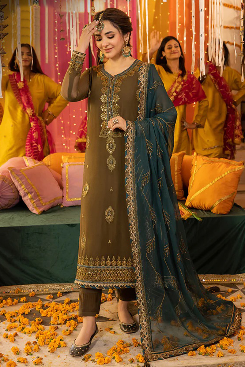 Dostana Chiffon Salwar Suit 201461 01 Dostana Chiffon Salwar Suit 201461 01