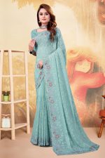 Georgette Designer Saree 600174 01