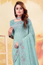 Georgette Designer Saree 600174 02