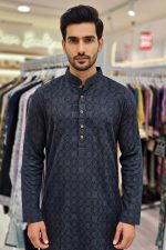 Blue Tapestery Punjabi In Blue 550076 02