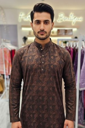 Chocolate Punjabi In Brown 550091 02