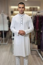 Classy Punjabi In white 550158 01