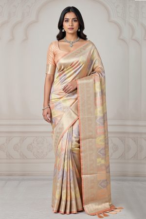 Silk Saree In Pink 600658 02 01