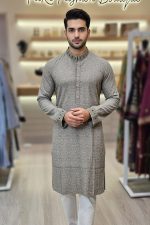 Sorta Sherwani In Gray 550067 01