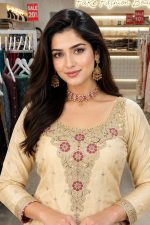 Straight Gharara Salwar Suit In Beige 202286 02