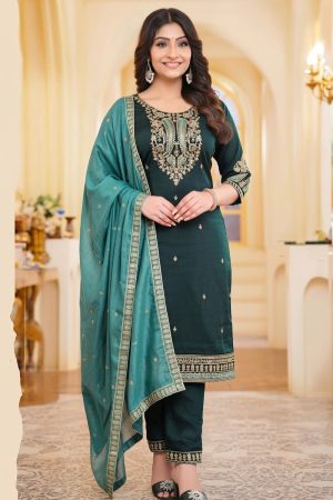 Straight Pant Salwar Suit In 202242 01
