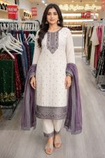 Straight Pant Salwar Suit In Purple 202221 01