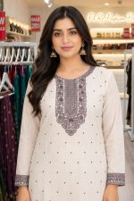 Straight Pant Salwar Suit In Purple 202221 02