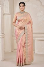 Designer Silk Saree In Pink 600718 01