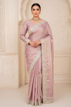 Designer Silk Saree In Purple 600719 01