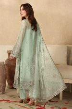Ramsha Embroidered Chiffon Salwar Suit In Green 202385 03