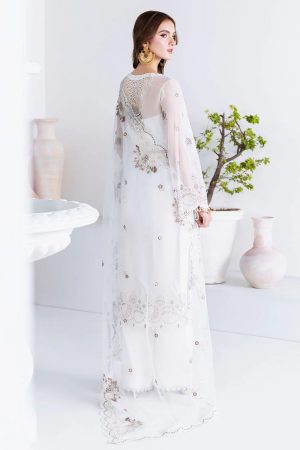 Ramsha Embroidered Chiffon Salwar Suit In White 202367 03