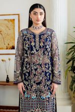 Ramsha Wedding Embroidered Salwar Suit In Blue 202395 02